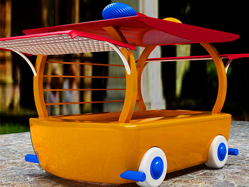 游樂場玩具車模型